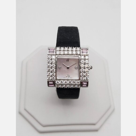 Audemars Piguet 30mm 4.0cts 18k White Gold Ladies Watch main image 4